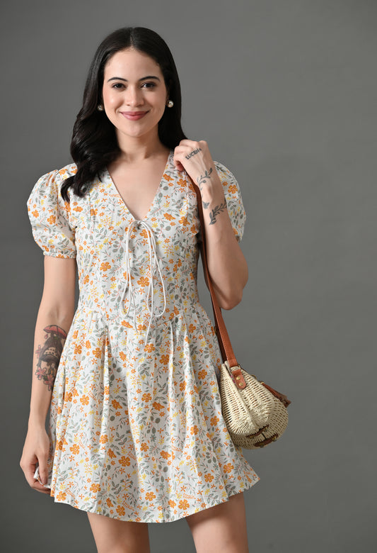 Floral Mini dress
